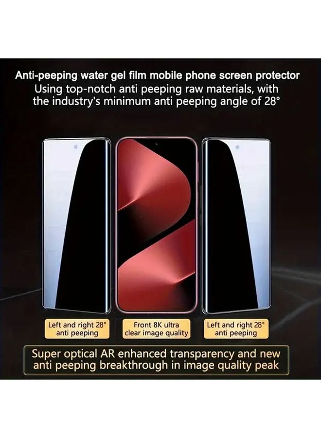 Privacy Screen Protector For Huawei P40 Pro Anti Spy Bubble Free Full Coverage - Image 3